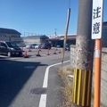 見通しの悪い道路